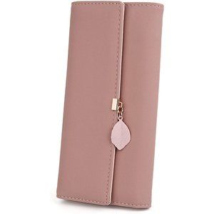Girls Cute Zipper Coin Purse Card Holder Phone Checkbook Organizer